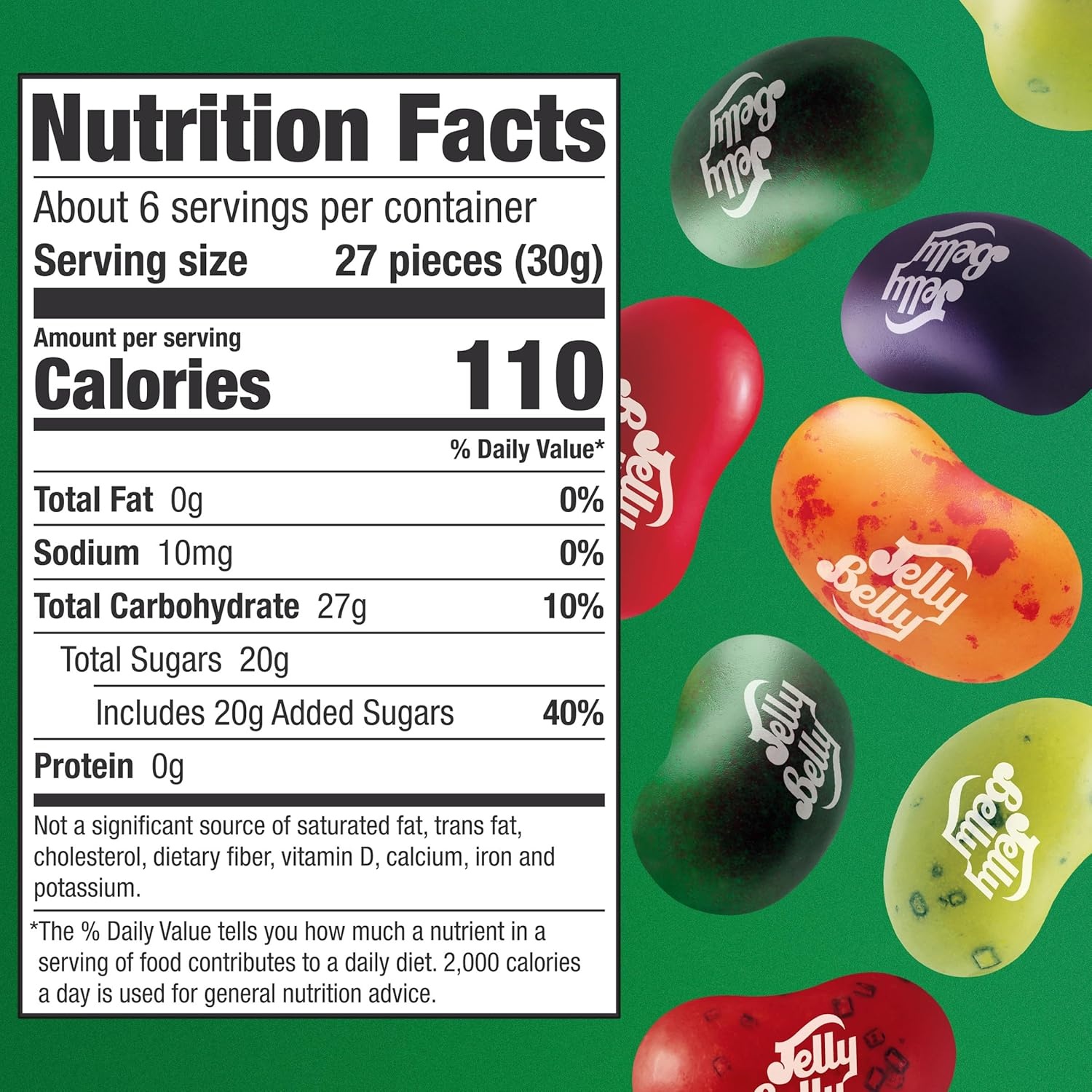 Jelly Belly Farmstand Fruit Jelly Bean Collection – 6 oz Peg Bag – Genuine, Official, Straight from the Source
