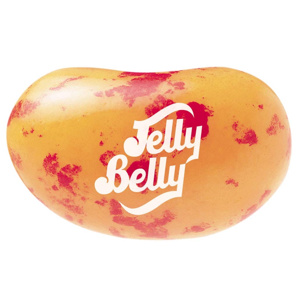 Jelly Belly Peach Jelly Beans – 1 Pound (16 Ounces) Resealable Bag – Genuine, Official, Straight from the Source