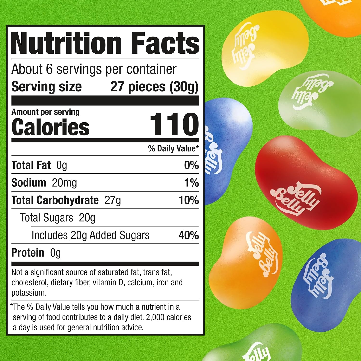 Jelly Belly Sour Jelly Bean Collection – 6 oz Peg Bag, 12-Count Case – Genuine, Official, Straight from the Source
