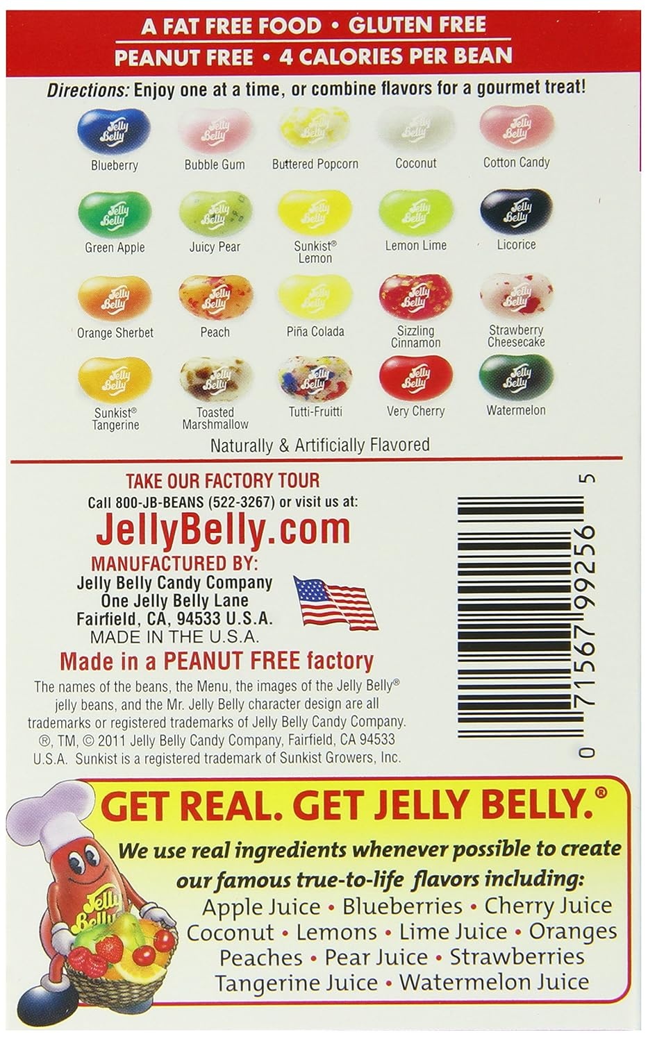 Jelly Belly Harry Potter Bertie Bott’s Every Flavor Beans – 1.2 oz – 24 ct(4.5-Ounce Flip Top Box)
