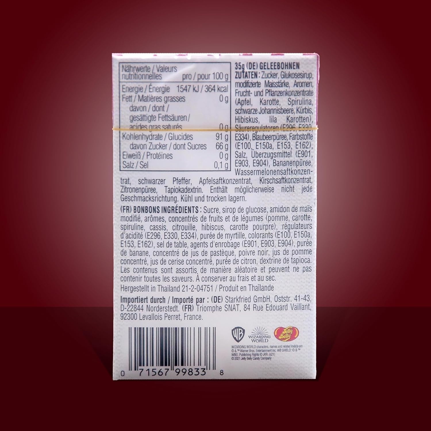 Jelly Belly Harry Potter Bertie Bott’s Every Flavor Beans – 1.2 oz – 24 ct(1.2 Ounce (Pack of 1))