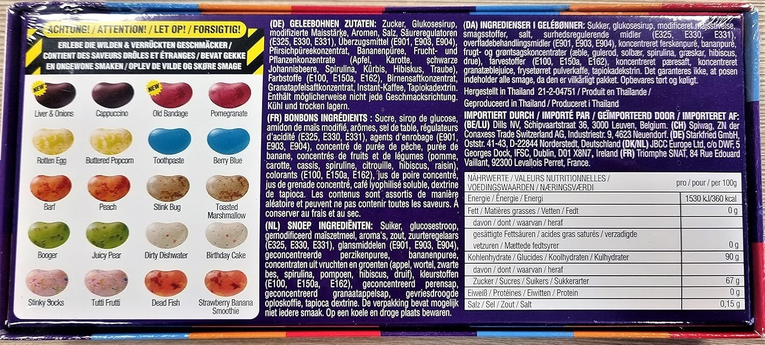 Jelly Belly BeanBoozled Spinner Jelly Bean Gift Box (5th edition) – Official, Straight from the Source(3.5 Ounce (Pack of 1))