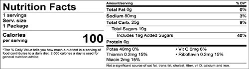 Sport Beans® Energizing Jelly Beans with Electrolytes and Vitamins, by Jelly Belly – Fruit Punch Flavor, Case of 24 x 1 Ounce Resealable Bags(Fruit Punch)