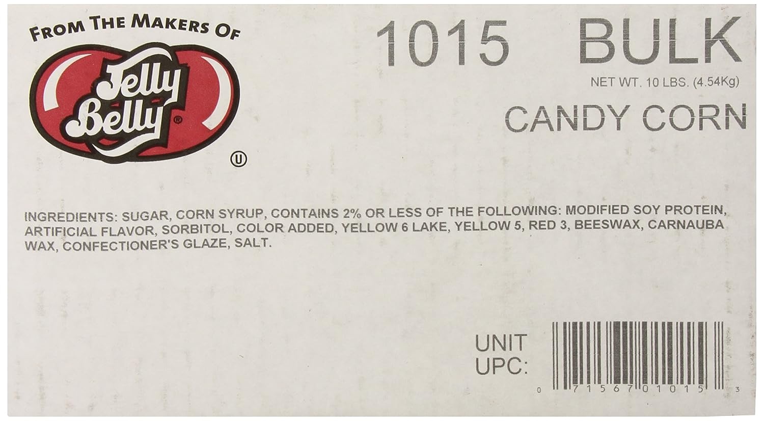 Jelly Belly Candy Corn, 10-Pound Bag